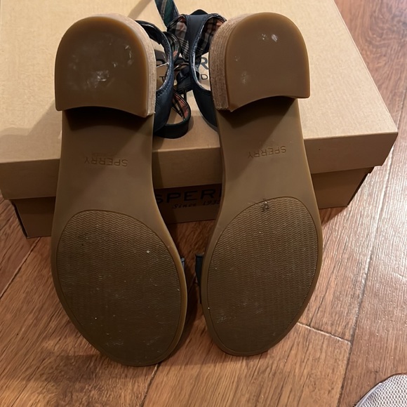 Sperry Seaport Ankle Sandal Navy Size 9 - Picture 3 of 4